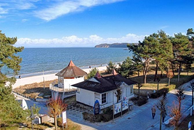 Strandvilla Aegir Mit Ostseeblick Binz Esterno foto